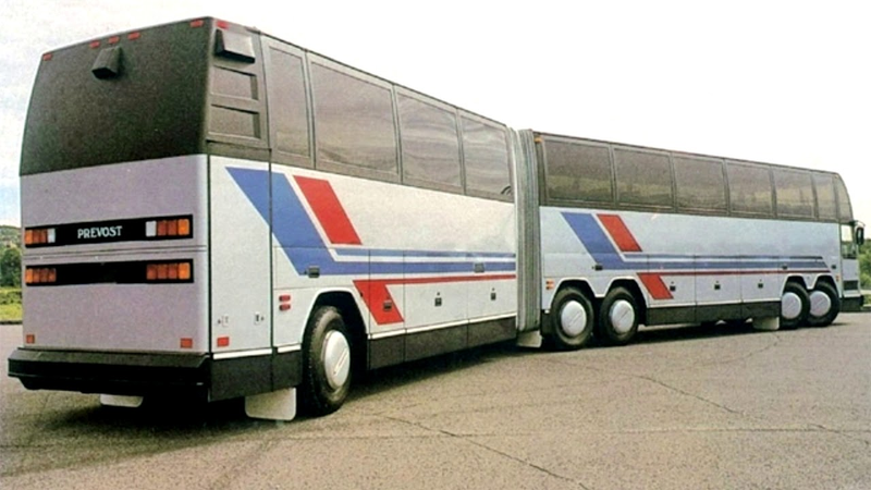 Illustration for article titled Have you ever thought; "Oh dear, my coach bus is far too short and has a far too small amount of wheels!"?